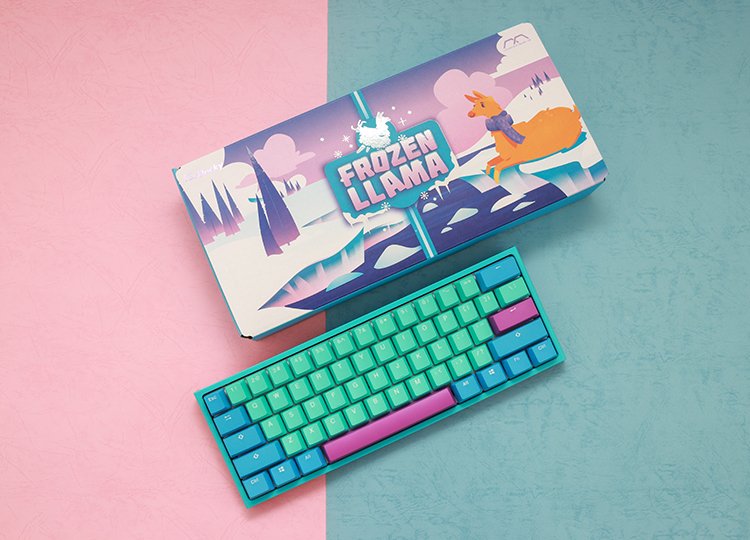 Ducky One 2 Mini Frozen Llama Edition product