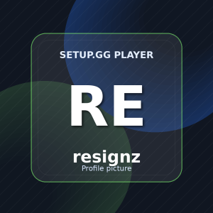 resignz setup.gg profile picture